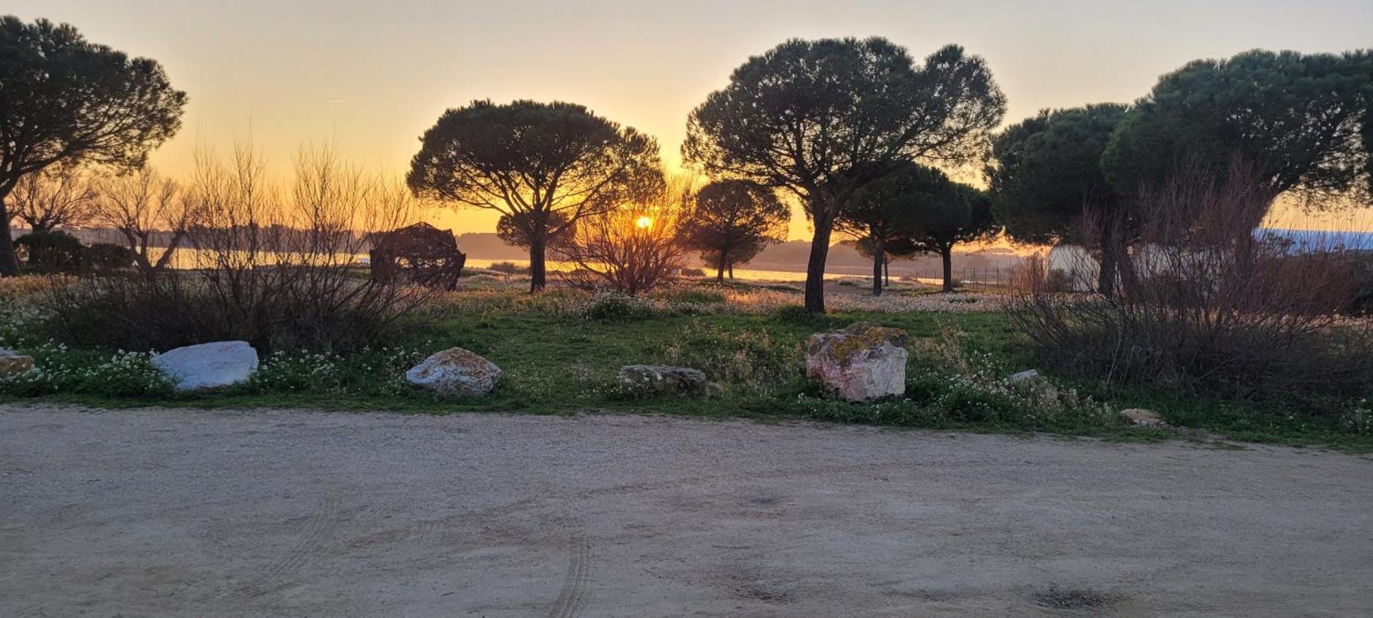 Meze Avec Vue Face A L'Etang Vila Exterior foto